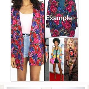 1970s NEW WITH TAGS vintage blazer mix it.